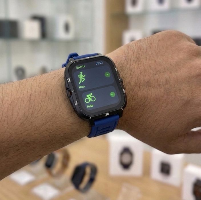 Smartwatch para Android e iOS - Chamadas, notificações e comandos de voz