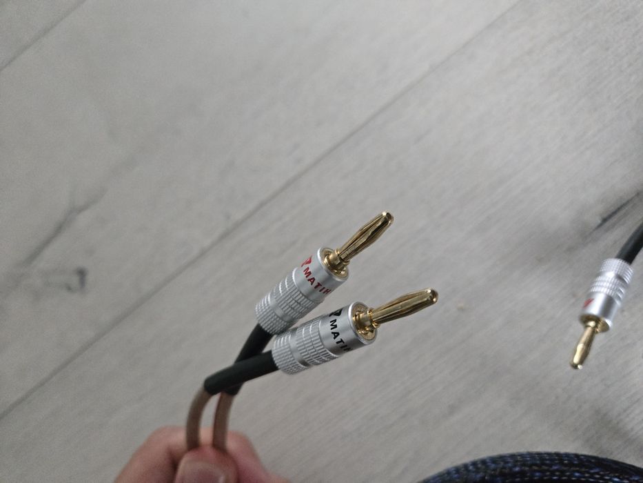 Kable głośnikowe 2x2m grubość 2x4mm