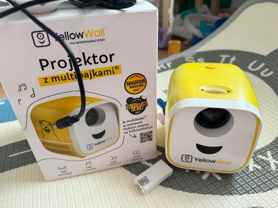 Projektor dla dzieci Yellow wall