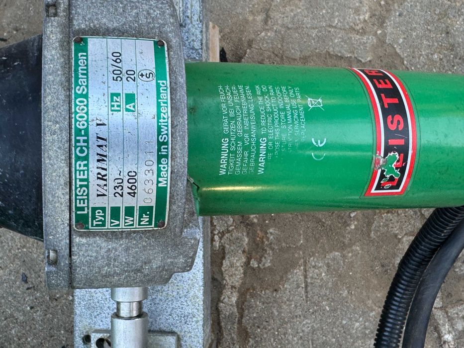 Zgrzewarka Leister Varimat V + SKRZYNIA