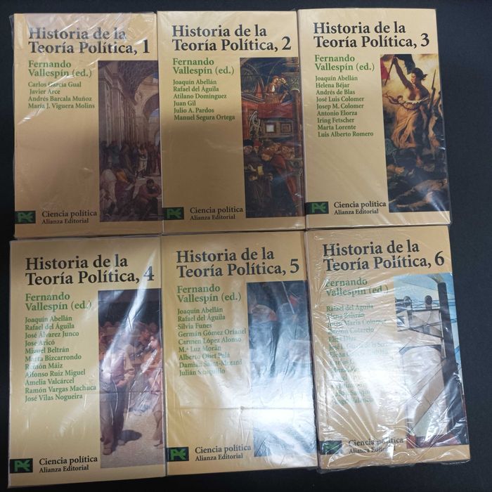 História de la Teoria Política 6 Volumes