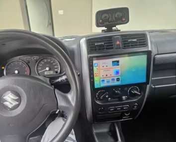 Rádio android Suzuki Jimny 3 (2005 a 2019) 9 Polegadas CarPlay GPS 2/32GB Novo