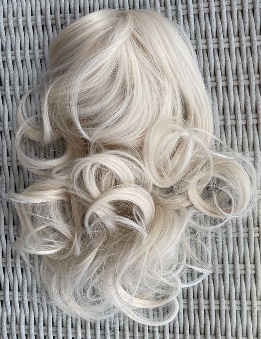 Premium Ultra włosy doczepiane, platynowy blond, 34 cm kucyk 602.
