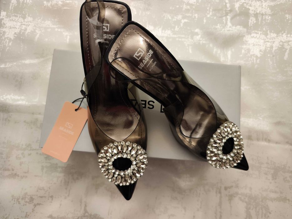 Sapatos de salto mulher -36 , novo