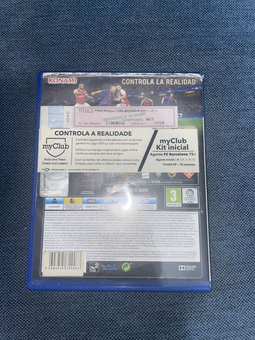 Pes 2017 ps4.