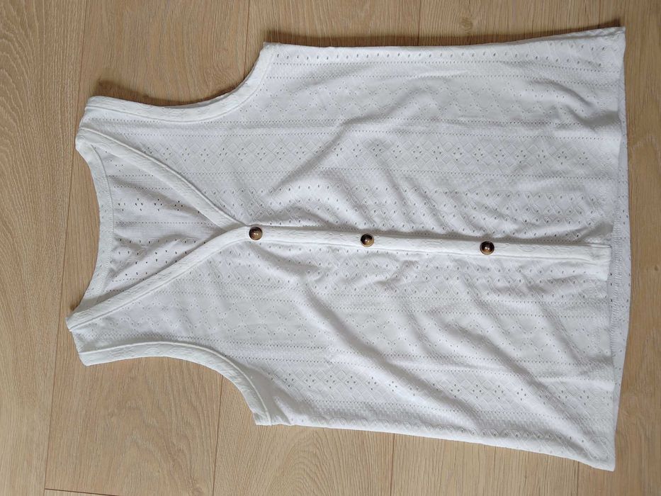 Biały Top, rozm S - NOWY