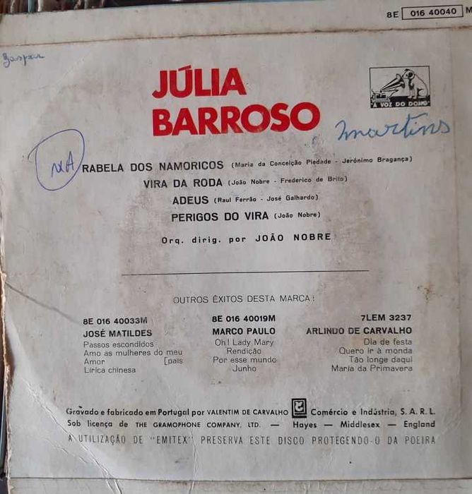 Discos da decada de 50