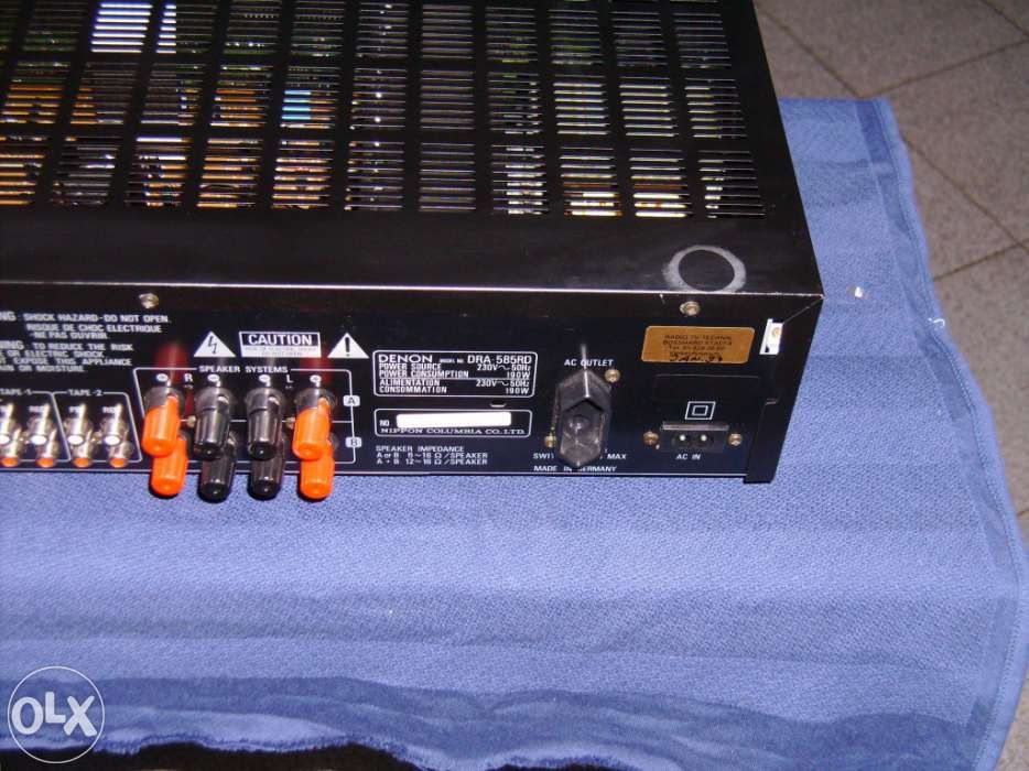 Receiver Denon DRA 585 RD