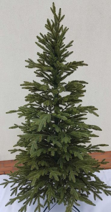 Choinka sztuczna, świerk skandynawski 100% PE 180 cm