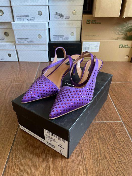 Pinko Szpilki/Sandały MENTA | z dodatkiem skóry 37