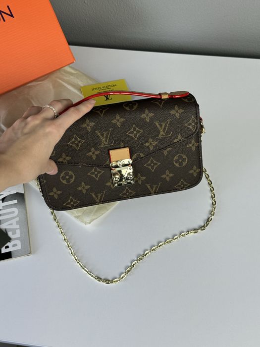 Жіноча сумка Louis Vuitton пошет кроссбоди женская сумка клатч луи