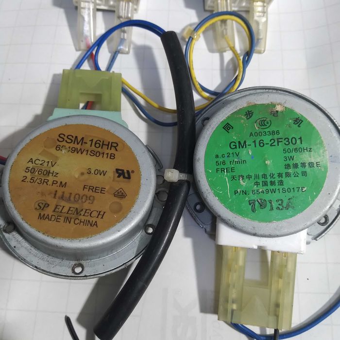 Моторчик мікрохвильої печі 21V, 30, 220 Вольт