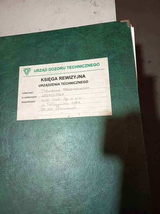 Podnośnik dwukolumnowy Zippo 5t.UDT