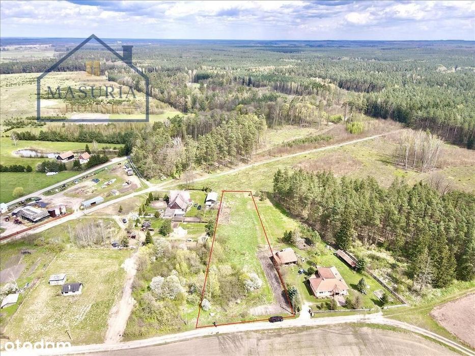 Działka w Gierłoży nad Drwęcą.