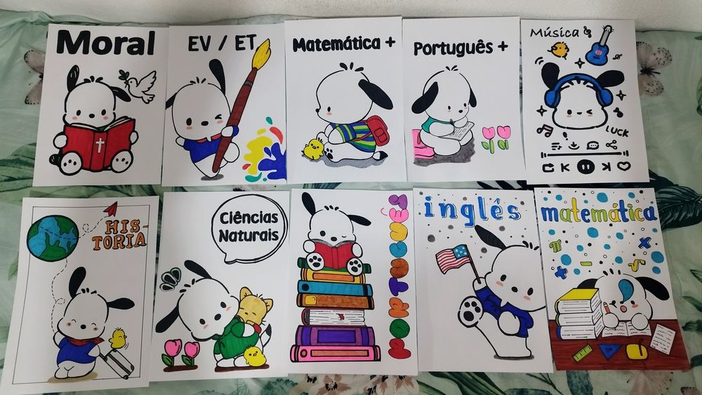 Desenhos para cadernos