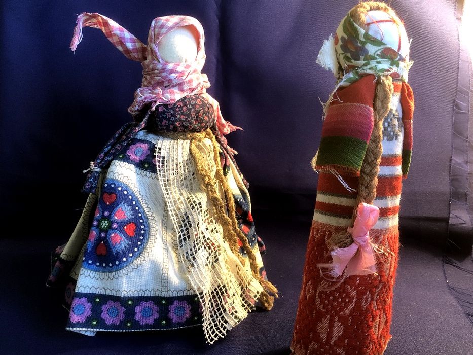 Кукла мотанка ручной работы 2шт