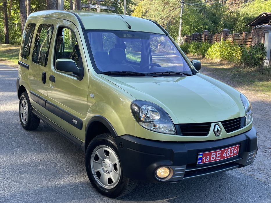 Продам Renault Kangoo 2007р.в 1.6 бензин 4х4