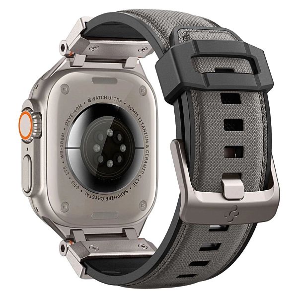 Pasek Spigen DuraPro Armor na Apple Watch 44 / 45 / 46 / 49 mm - szary