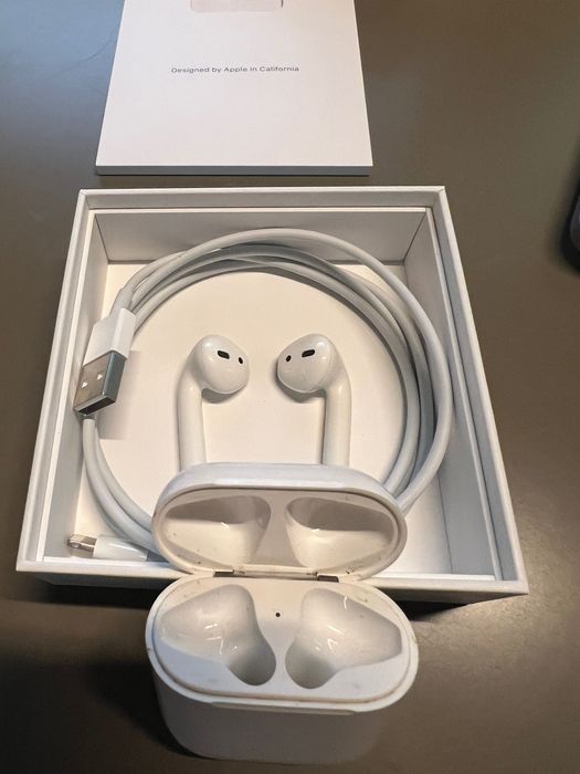 AirPods Apple 2ª Geração com Estojo de Carregamento (MV7N2TY/A)
