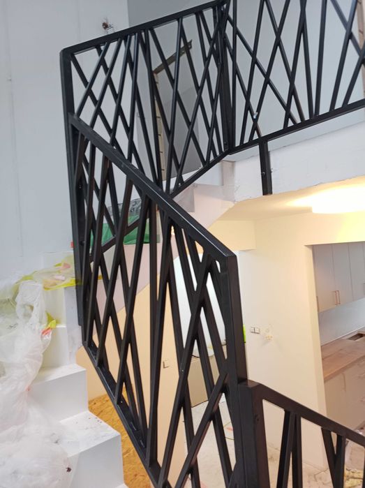 Balustrada wewnętrzna zewnętrzna loft nowoczesny styl schody balkon