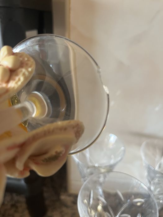 Conjunto de 4 copos de cristal