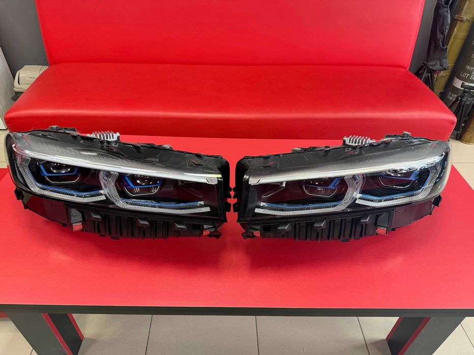 Передні фари Full LED | Апгрейд LCI на BMW 7 Series G11 G12 2015-2019 | Оригінал