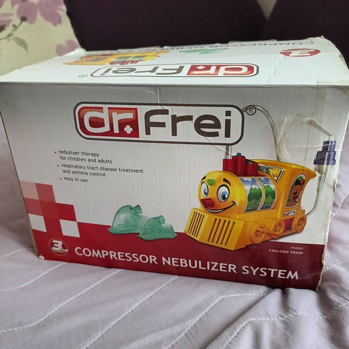 Компресорний інгалятор (небулайзер) Паровозик Dr.Frei Chu-Chu-Train