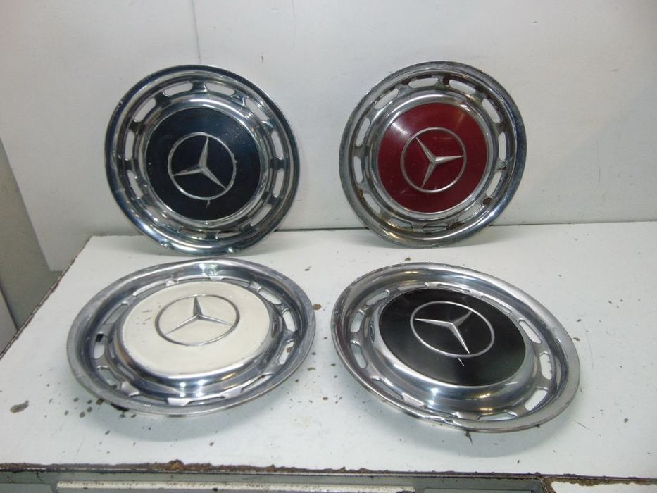 Mercedes w114/115 e 123 tampões de roda em 14