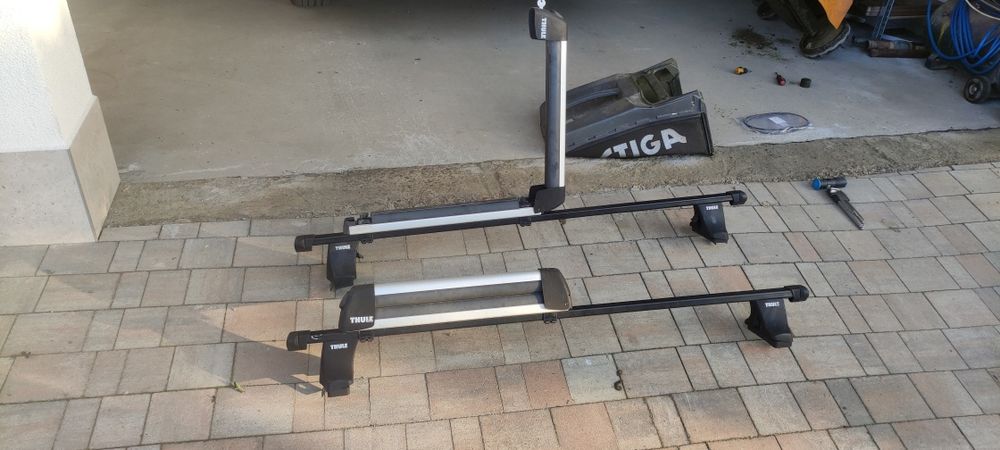 Bagażnik dachowy Thule z uchwytem na narty