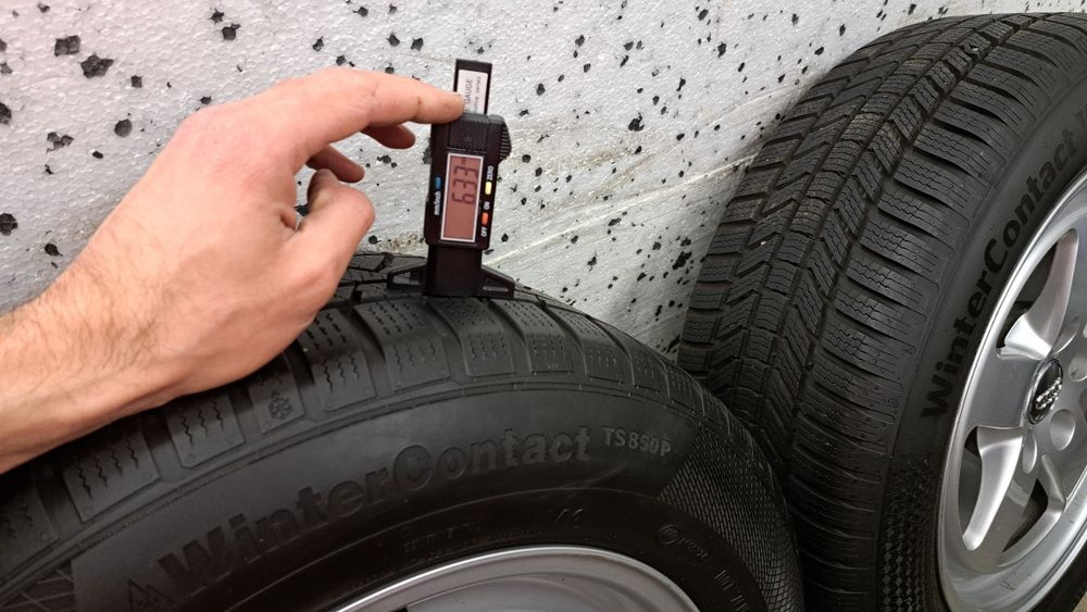 Alufelgi 16 Audi A4 B9 A6 5x112  66,5  Opony Zimowe Conti 8,30mm  2020