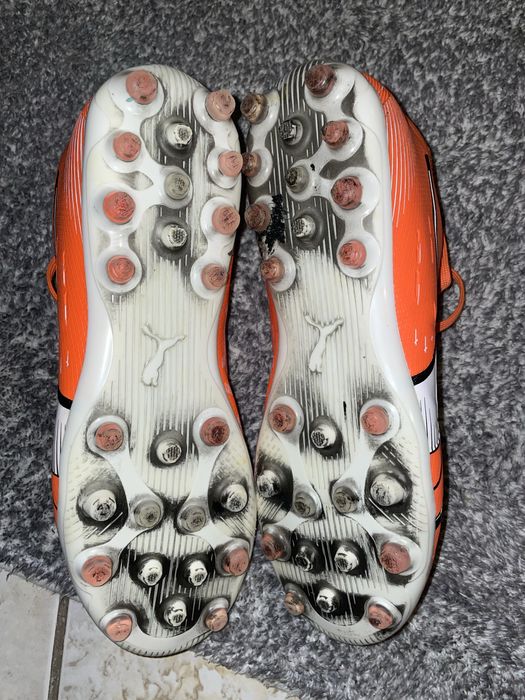 Chuteira Puma ultra Laranja 38