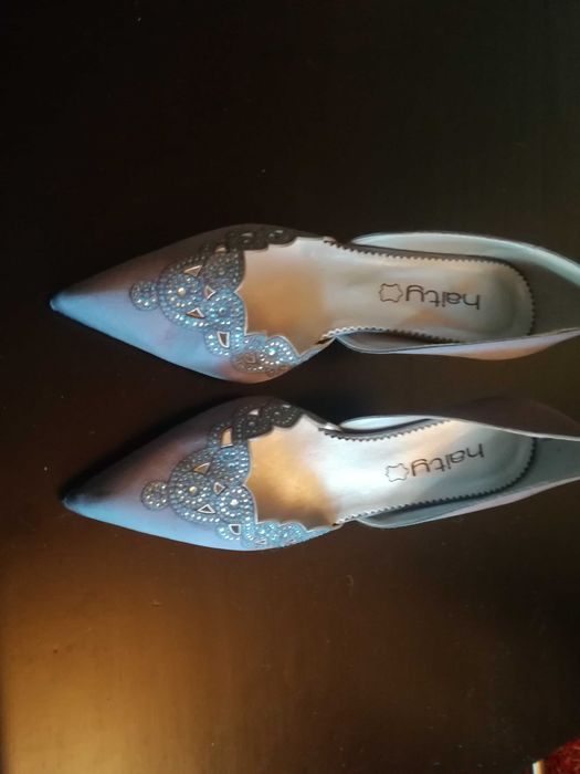 Sapatos senhora da ceremonia