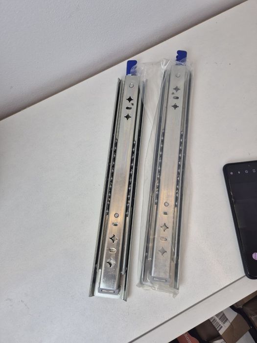 Висувна система Напрямні кулькові  для ящиків пара до 120 кг