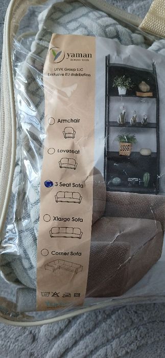 Pokrowiec na sofę 3 osobową NOWY