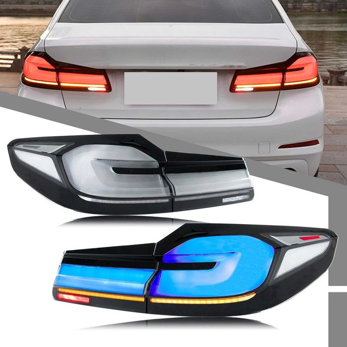 Задні ліхтарі BMW 5 G30 2017-2020 LED стопи LCI 2020+