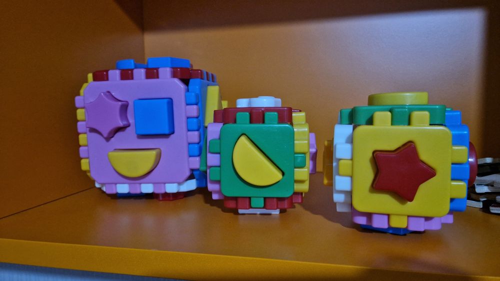 Сортери пластикові, пазли