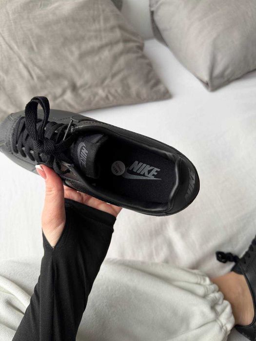 !WOW! Nike Cortez black leather |37-45