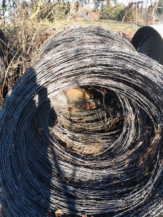 Drut kolczasty ocynkowany