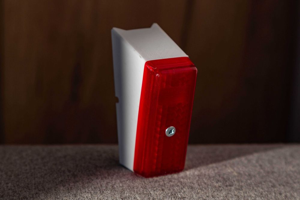 Lampka rowerowa łezka Romet tylna retro PRL vintage Jubilat Wigry PRL