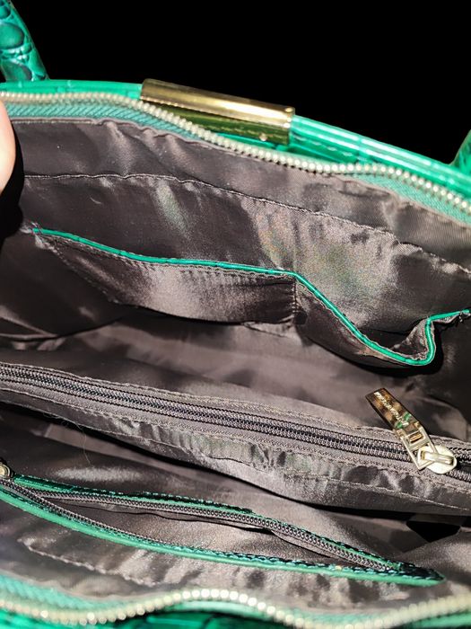 Сумка изумрудная