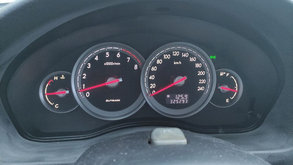 Subaru outback 2004, 2.5л, ГБО