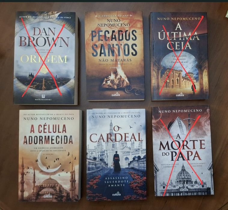 Livros de vários autores