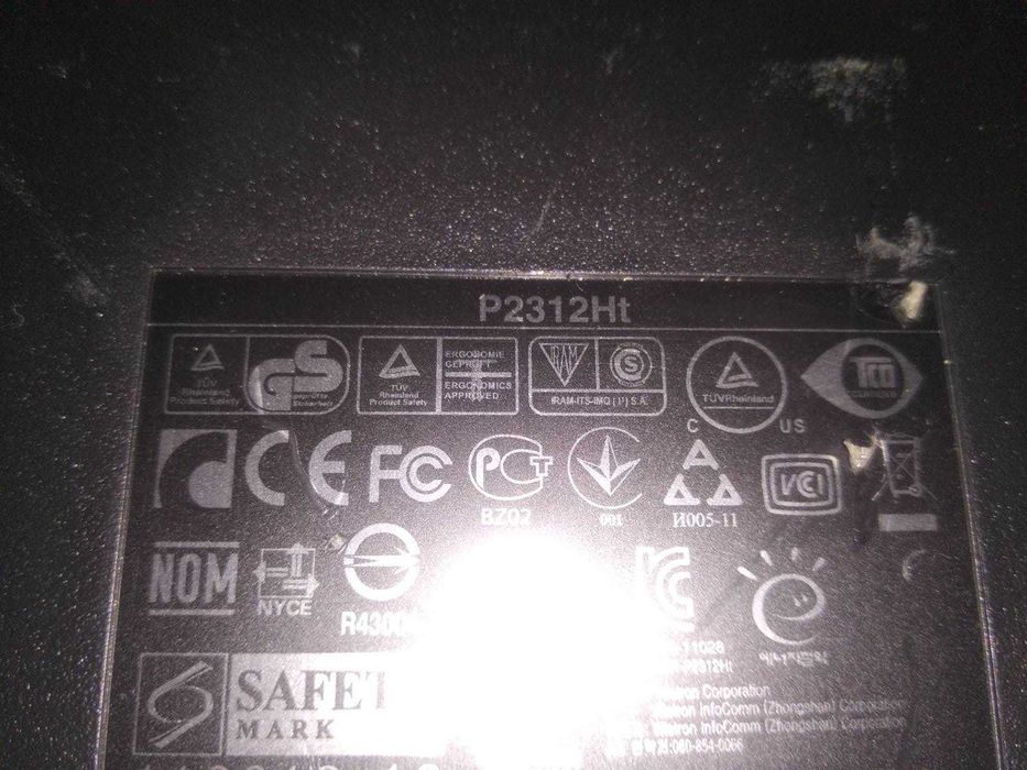 DELL P2312Ht--розбiр битого