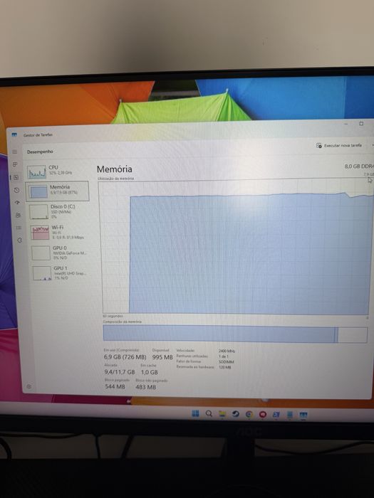 HP Pavilion I5-8250U 8GB