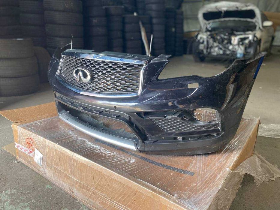 Бампер передний INFINITI QX50 Инфинити razborkainfiniti решетка