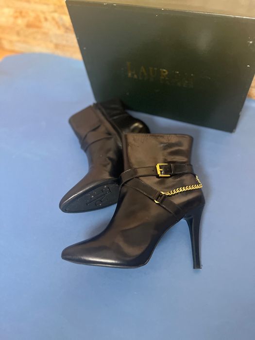Продам оригінальні шкіряні ботильйони Ralph Lauren