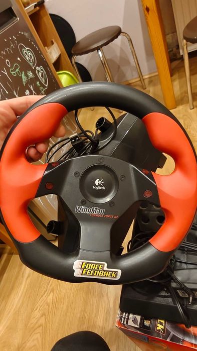 Logitech WingMan Formula Force GP + pedały Force Feedback – 100% sprawna