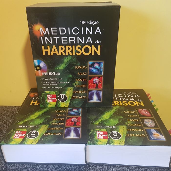 Medicina Interna de Harrison volume 1 e 2