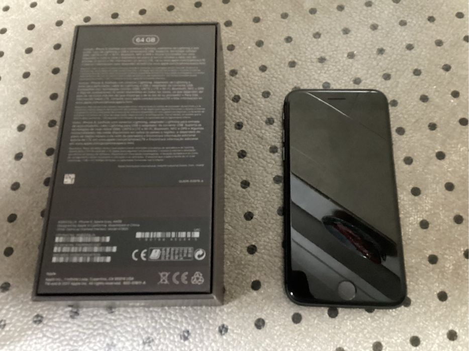 Iphone 8 64 gigas bateria 100% desbloqueado