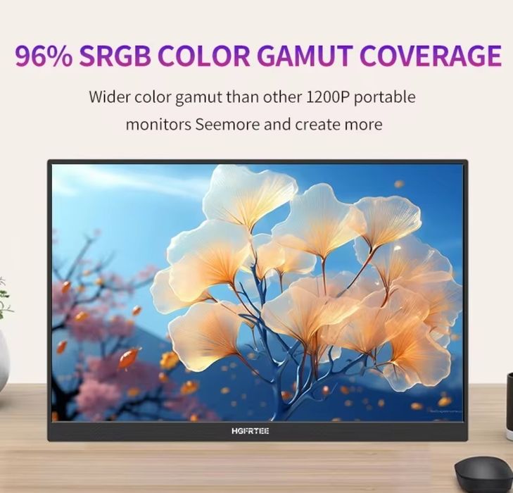 HGFRTEE Сенсорный монитор.Портативный Монитор с Сенсорный вводом